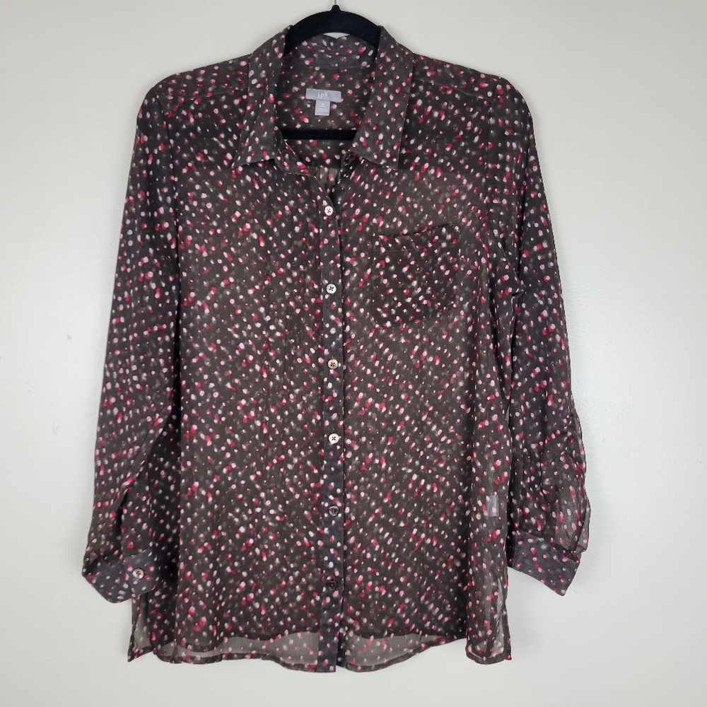 J Jill Sheer Blouse